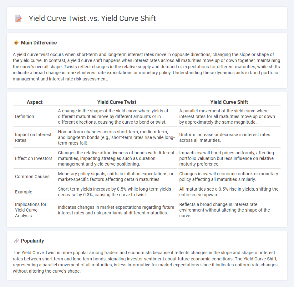 Yield Curve Twist vs Yield Curve Shift in Finance - Key Differences and Impacts