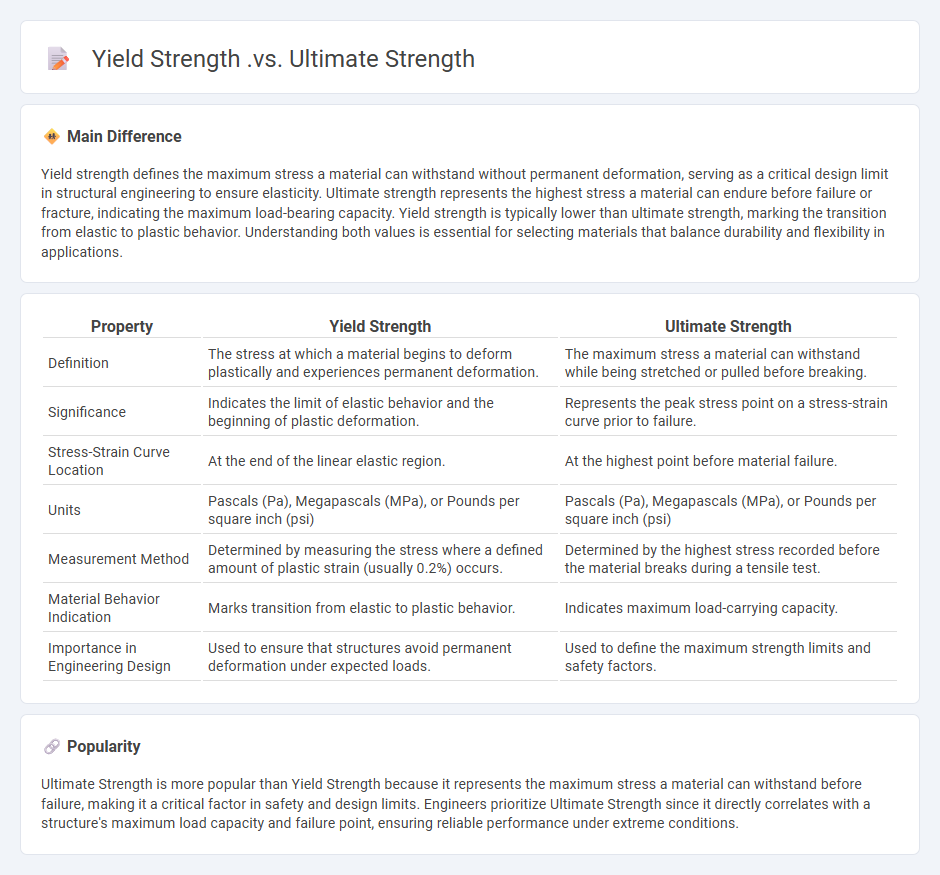 Yield Strength vs Ultimate Strength in Engineering - Understanding Their Differences and Applications